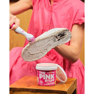 stardrops 4-piece pink stuff cleaning brush heads kit for various surfaces