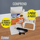 Terro T230 Indoor Electric Flea Trap and Killer - Refillable Flea Traps for Inside Your Home