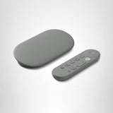 google tv streamer 4k porcelain remote voice search 32gb storage smart home control