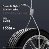 iphone 3 pack 10ft lightning nylon braided apple mfi certified fast charging cord