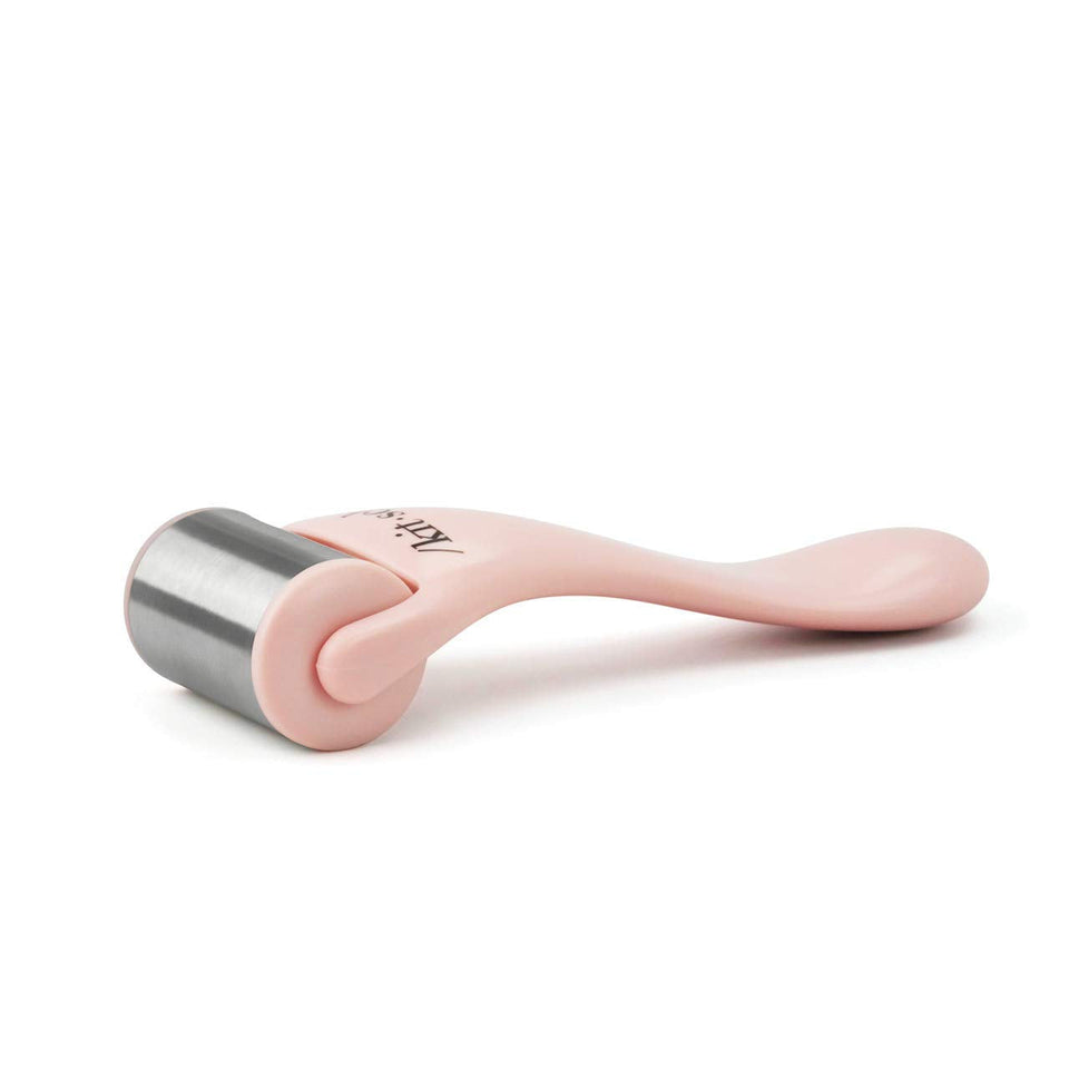 Kitsch Ice Roller for Face – Stainless Steel Ice Face Roller to Reduce Puffiness, Redness & Headaches – Cooling Facial Roller for Skin Care, Irritation Relief & Spa-Like Experience at Home-Pink