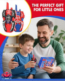 Spider Hero Walkie Talkies for Kids – 2 Pack Indoor & Outdoor Toys for Boys Ages 3-8, Birthday Gift for Children, Fun Two-Way Radios for Playtime & Adventures