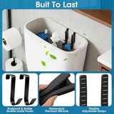 Adjustable Toilet Tank Cleaning Tablet Holder with Rustproof Hooks