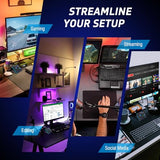 vsninside macro keypad stream controller deck gaming streaming shortcut keyboard