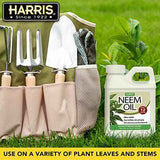 HARRIS Neem Oil Cold Pressed Water Soluble Concentrate, Makes 12 Gallons