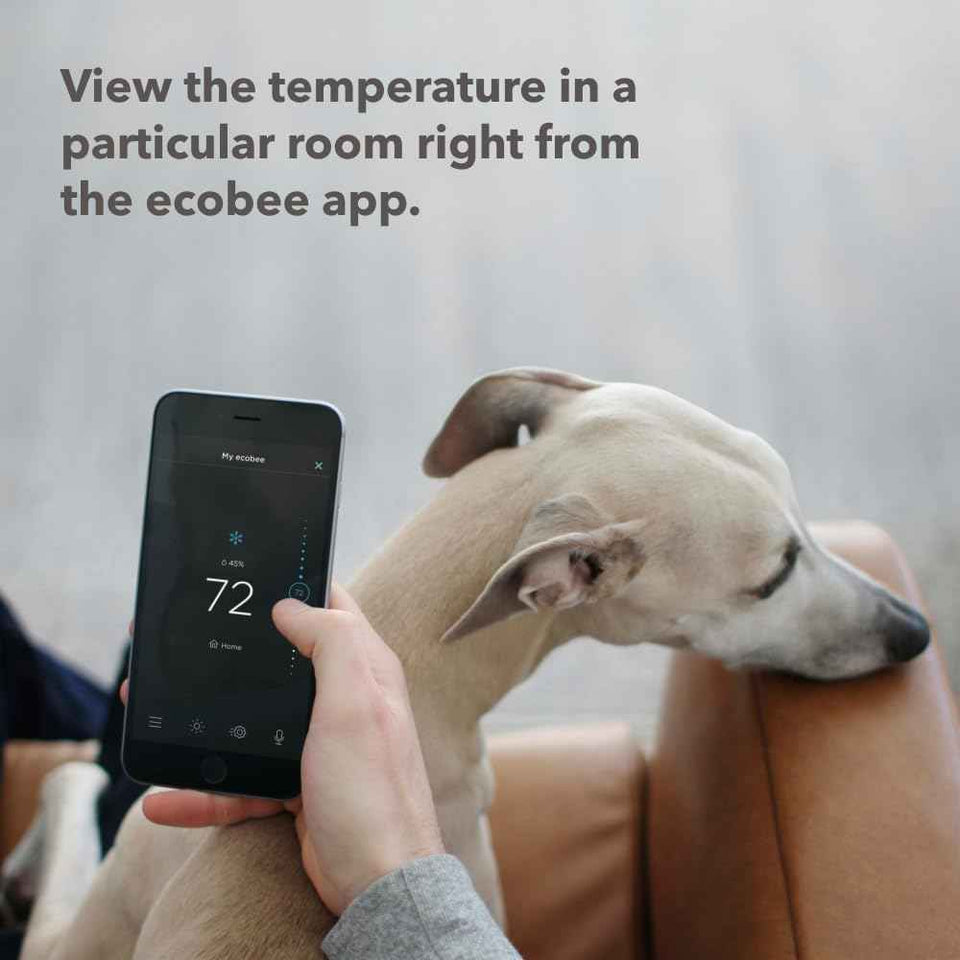 ecobee Smart Sensor 2 Pack - Wireless Comfort and Energy Savings for Home Smart Thermostats