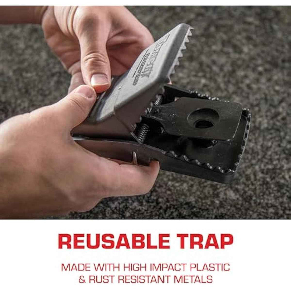 tomcat 1-rat-size-reusable-snap-trap-effectively-kill-rats-home-farm-use
