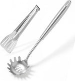 Newness 16 Pcs Stainless Steel Kitchen Utensils Set, Metal Kitchen Accessories