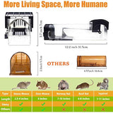 humane-mouse-traps-no-kill-rat-live-traps-for-chipmunks-12-inch-enlarged-catch-and-release