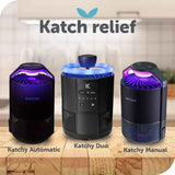 Katchy Original and Midnight Glue Board Refills (8 Pack) - Indoor Insect Trap Glue Board Refills for Mosquito, Gnat, Moth, Fruit Flies - Non-Zapper Traps for Buzz-Free Home