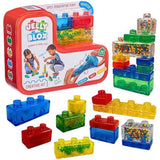 Goliath Jelly Blox Creative Kit | Includes 20 Blocks | Toddler & Preschool Building Blocks Kids Can Squeeze, Stretch, Squish | MESH ACCREDITED | Safety Tested & Ouch-Free | Sensory Play Toy Ages 2+