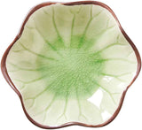 Lotus Leaf Shape Decorative Ring Tray, Small Key Bowl, Ceramic Trinket Tray Jewelry Dish Organizing Necklace Earrings, Home Decoration for Mom Best Friend Sister, Pink.