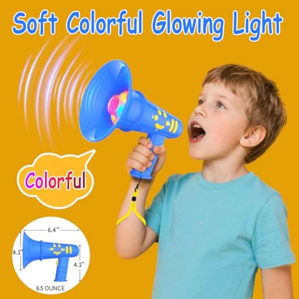 Blue Voice Changer for Kids - Birthday Gift for Boys and Girls Ages 3-8 - Noise Maker Prank Toy
