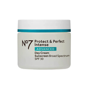No7 protect & perfect intense advanced face cream with hyaluronic acid & collagen peptide technology 1.69 oz