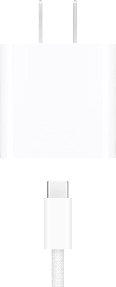 Apple 20W compact USB-C power adapter for iPhone iPad AirPods fast charging
