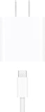 Apple 20W USB-C compact power adapter for iPhone, iPad, AirPods fast charging