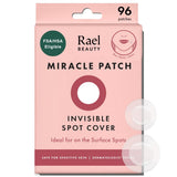 rael pimple patches, hydrocolloid acne spot cover, 2 sizes, korean skin care