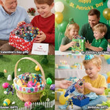 Valentines Day Gifts Transformable Fidget Spinners Toys 4 Pcs for Kids and Adults Stress Relief Sensory Toys for Boys and Girls Age 8-13 Fingertip Gyros Easter Basket Stuffers for Teens
