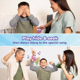 Eggcellent by Relatable, The Kid-Friendly Hide & Seek Game, Toddler Toys for Ages 3+, Includes 1 Eggcellent Light-Up Toy That Sings