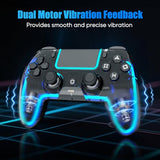 BETMI Wireless PS5 Controller with Hall Effect Joystick, Dual Vibration, and 9 Light Colors