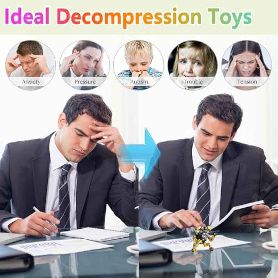 Valentines Day Gifts Gokeey 4pc Fidget Spinners for Kids and Adults Stress Relief Sensory Toys