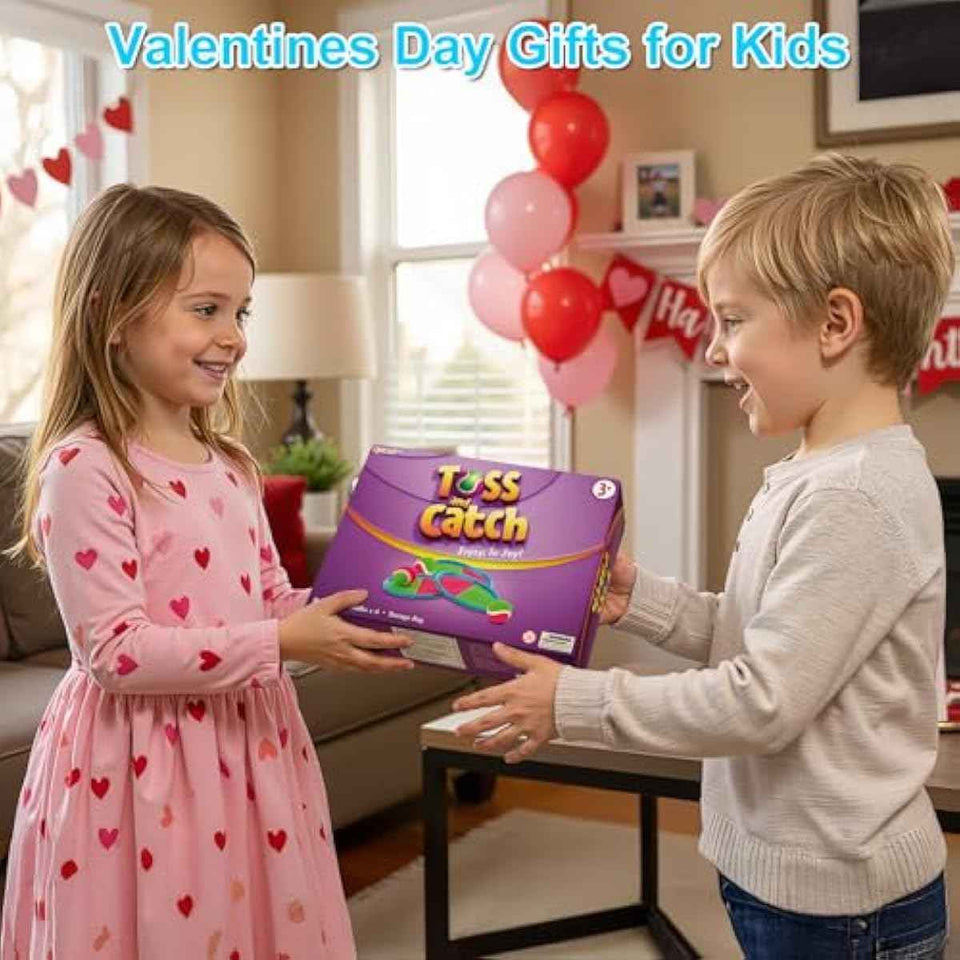Aywewii 6 paddles and 3 balls toss and catch outdoor games for 3 to 8 year old kids