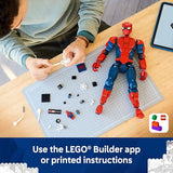 LEGO Marvel Spider-Man Hero Figure - Super Hero Building Toy for Boys & Girls, Ages 12+ - Posable Kids Bedroom, Bookshelf or Desk Decor - Gift for Birthdays - 76346