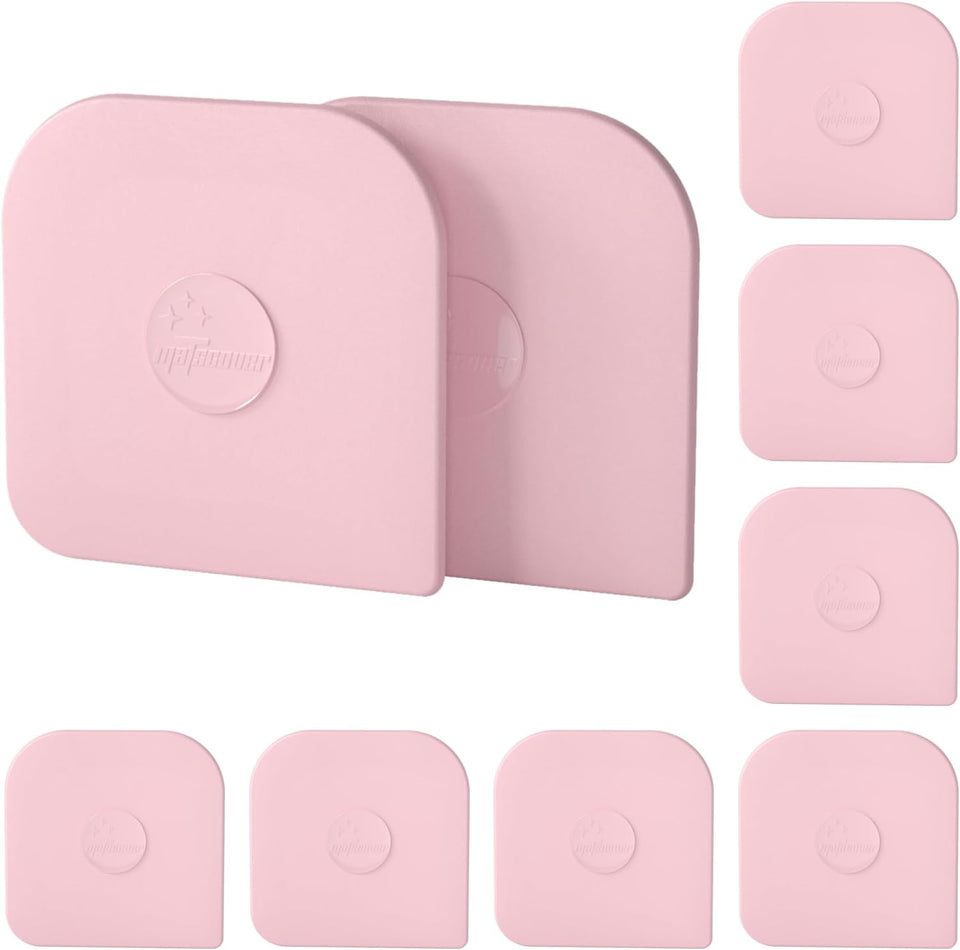 plastic pot scrapers 5-piece set for cast iron pots pans