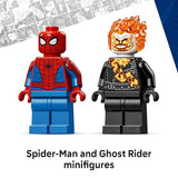 LEGO Marvel Spider-Man vs. Ghost Rider Motorcycle Building Toy for Boys & Girls, Ages 6+ - Super Hero & Villain Playset W/2 Marvel Minifigures - Gift Idea for Kids & Fans - 76335