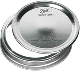 Ball Wide Mouth Glass Mason Jars with Lids and Bands, Used for Canning, Pickling, Juice, Jam, Jelly, Quart Size 32 Ounce (Pack of 2)