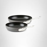 All-Clad 2-Piece Hard Anodized Non-Stick Fry Pan Set, 8-10 Inch, Induction and Oven Safe Cookware for Home Kitchen, Dishwasher Safe
