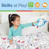 Melissa & Doug K's Kids Itsy-Bitsy Spider 8-Page Soft Activity Book for Babies and Toddlers - Cloth Baby Book And Sensory Toy With Textures To Grasp And Pages To Play Peekaboo, Ages 1 Month+