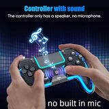 BETMI Wireless PS5 Controller with Hall Effect Joystick, Dual Vibration, and 9 Light Colors