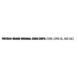 Fritos Original Corn Chips, 1 Ounce, Pack of 40, Gluten-Free, 3-Ingredient Snack