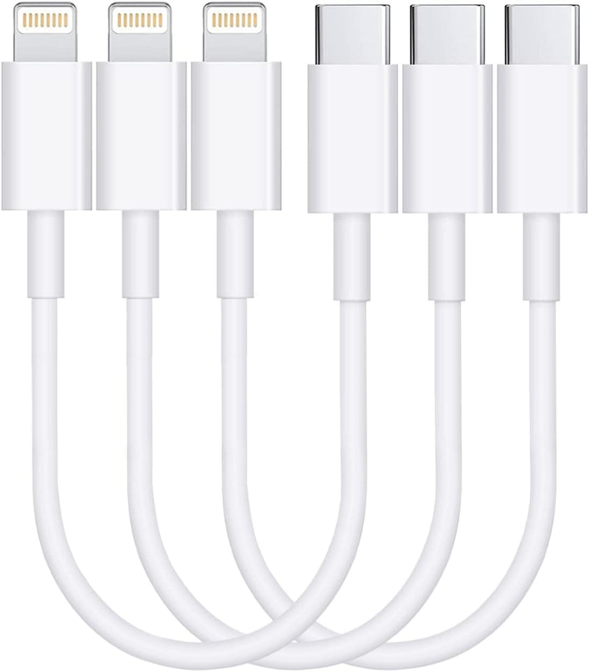 RCTech 3Pack 6FT Lightning cable MFi certified iPhone fast charger