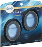 Febreze Bathroom Air Freshener, Odor-Fighting, Plug In Alternative, Air Fresheners for Home, Bathroom, & Kitchen, Closet Air Fresheners, Pet & Litter Box Odor Fighter, Refresh & Energize Scent, 4ct