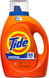 Tide Liquid Laundry Detergent, Original, 64 loads, 84 fl oz, HE Compatible (Packaging May Vary)