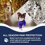 Musher's Secret 60g dog paw wax with vitamin E for cracked paws protection and healing
