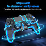 BETMI Wireless PS5 Controller with Hall Effect Joystick, Dual Vibration, and 9 Light Colors