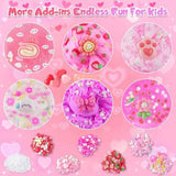 6 Pack Slimes, Pink Slime Kids, Cloud Slime kit for Girls Ages 8-12, Toys for Girls and Boys, for Kids Slime Set Party kit Goodie Bag Stuffers, 4 5 6 7 8 9 10 Year Old Girl Birthday Gift Cute Stuff