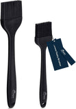 600℉ Heat Resistant Basting Brushes, BPA Free Silicone Pastry Brush for BBQ Grill Barbecue Baking Kitchen