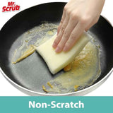 Yellow Premium Non-Scratch All-Purpose Sponges, 12 Dish Scrubbers for Kitchen, Bathroom