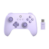 8bitdo ultimate 2c wireless controller for windows pc and android with 1000hz polling rate, hall effect joysticks and triggers, and remappable l4/r4 bumpers in green