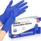 Schneider Nitrile Exam Gloves: Latex-Free, Powder-Free, Food-Safe for Cooking & Household