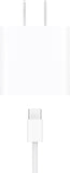Apple 20W USB-C Compact Power Adapter: Fast and Convenient Charging, Type C Wall Charger - Rayz Mart