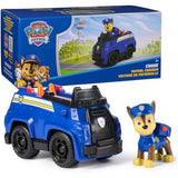 PAW Patrol, Chase’s Patrol Cruiser, Toy Car with Collectible Action Figure, Sustainably Minded Kids Toys for Boys & Girls Ages 3 and Up