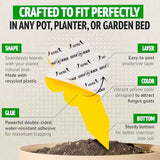 Super Ninja Fungus Gnat Traps, 30 Pack, Yellow Sticky Traps for Indoor House Plants, Non-Toxic and Nature-Friendly
