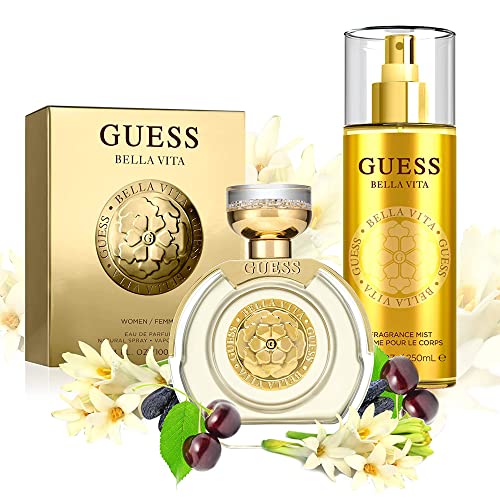 Guess bella vita 1.7 fl oz eau de parfum perfume spray for women with fruity floral oriental fragrance