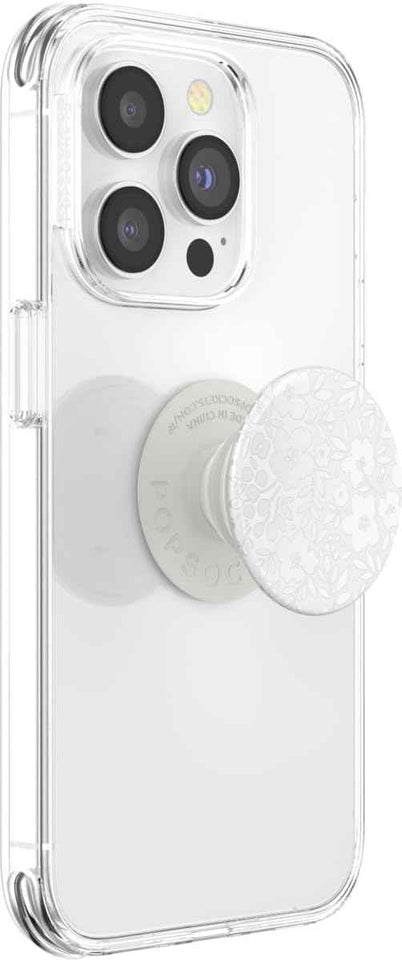 Blanc Fresh PopSockets Adhesive Phone Grip with Expanding Kickstand for iPhone, Samsung, Android Devices