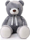 MaoGoLan Giant Teddy Bear 4 Feet,Adorable and Cuddly Big Bear Stuffed Animal 47", Classic Teddy Bear Plush Gift Decoration for Baby Shower,Party,Birthday,Valentines Day,Tan